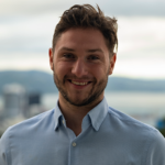 Mattias Tolhurst outside